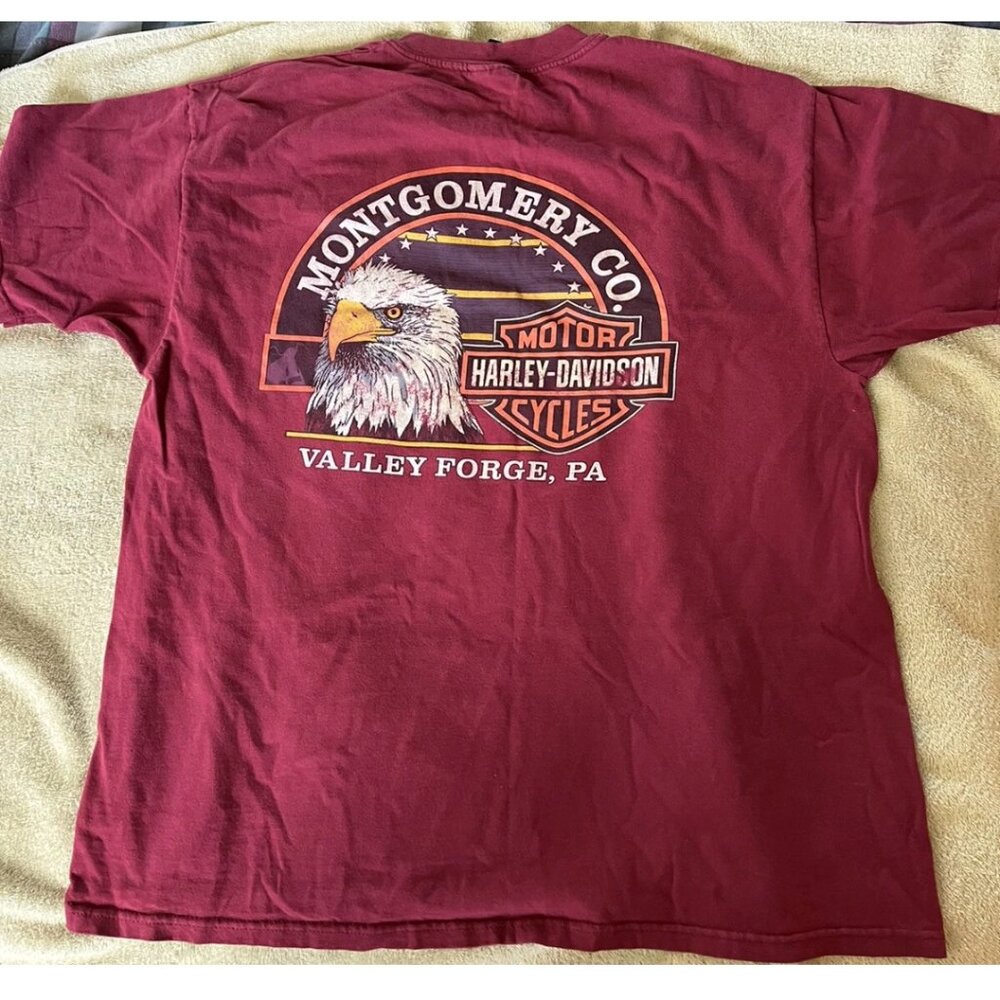 Vintage 1998 Harley Davidson 95th Anniversary T Shirt XL USA Made